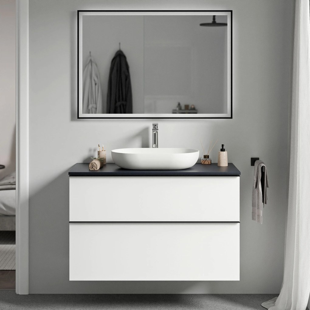 Meble łazienkowe szafka pod umywalkę nablatową LAVOA 80 cm