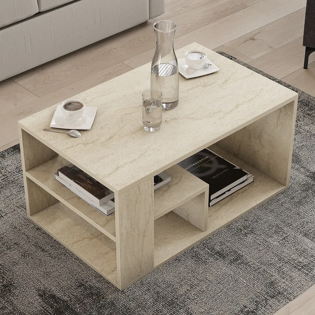 Stolik konferencyjny Eros Travertine