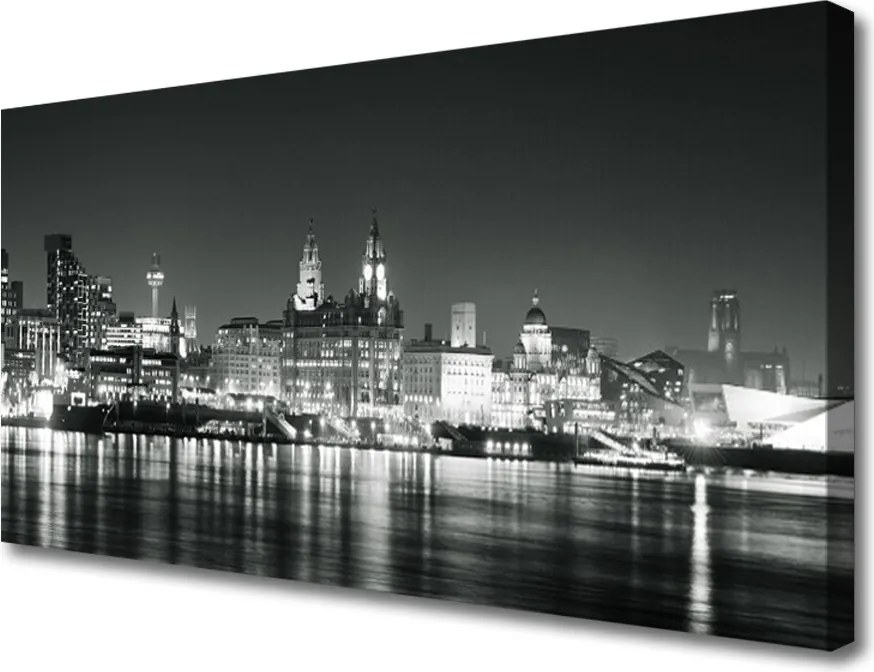 Obraz na płótnie Architektura Portowego Miasta