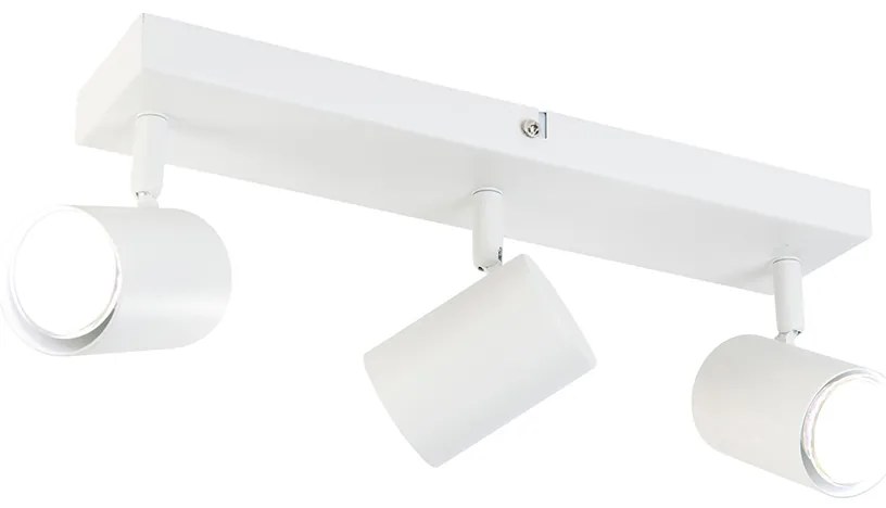 Inteligentny Plafon / Reflektorek / Spot / Spotow / Lampy sufitowe biały prostokątny w tym 3 Wifi GU10 - Jeana Nowoczesny Oswietlenie wewnetrzne