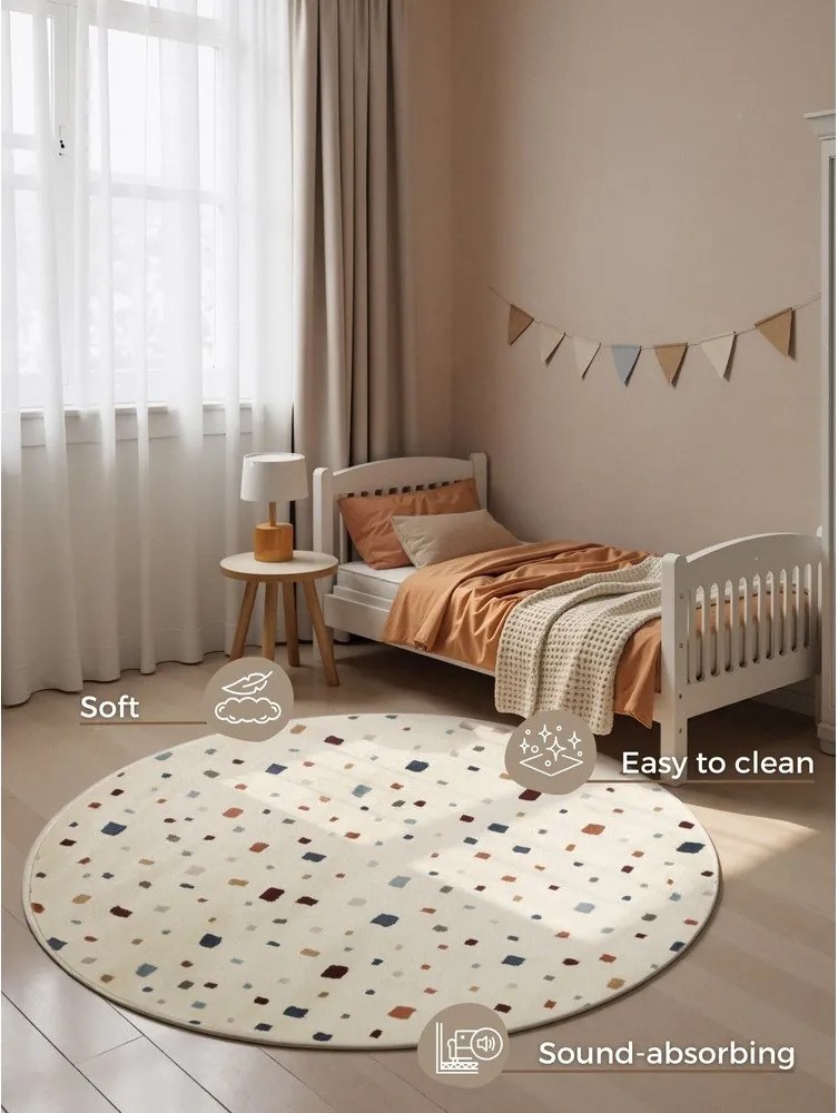 Dywan dziecięcy ø160 cm Funny Squares – Hanse Home