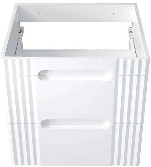 Biała szafka pod umywalkę nablatową 60 cm A3-D44