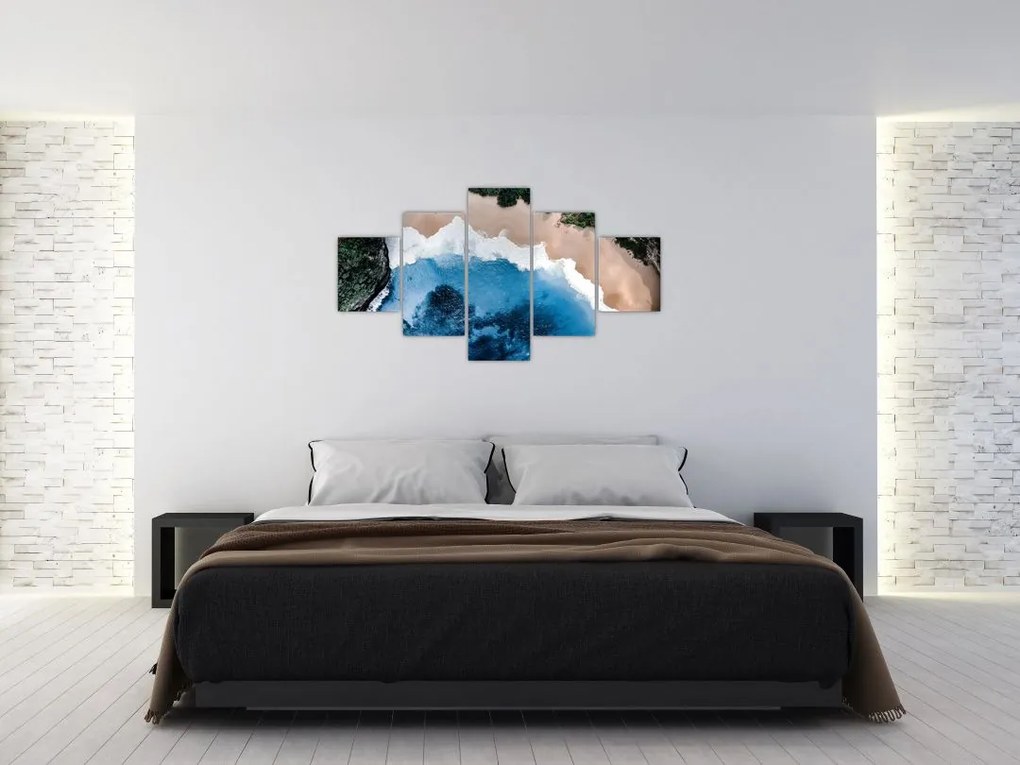 Obraz plaży Nusa Penida, Indonezja (125x70 cm)