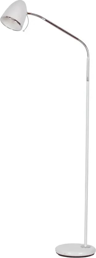 Biała designerska lampa podłogowa G5-C18