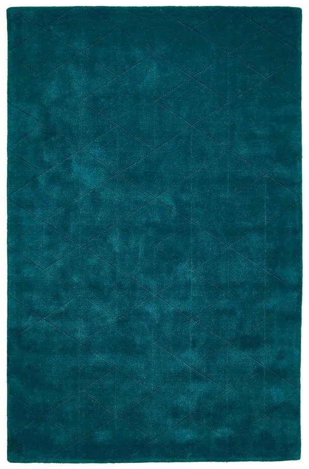 Zielony wełniany dywan Think Rugs Kasbah, 150x230 cm