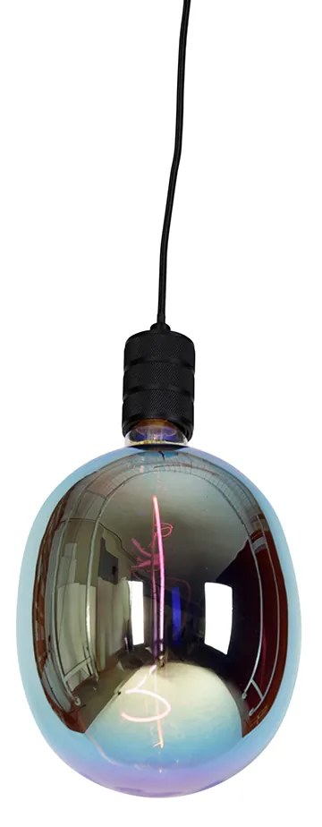 Lampa wisząca z zawieszeniem szynowym czarna w komplecie z LED G170 - CavaluxPrzemysłowy Oswietlenie wewnetrzne