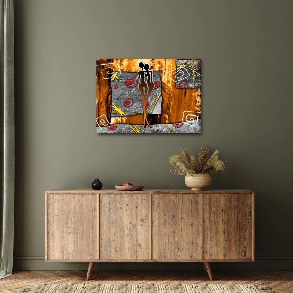 Obraz starożytnego obrazu (70x50 cm)