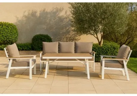 LEVICO - zestaw ogrodowy aluminiowy