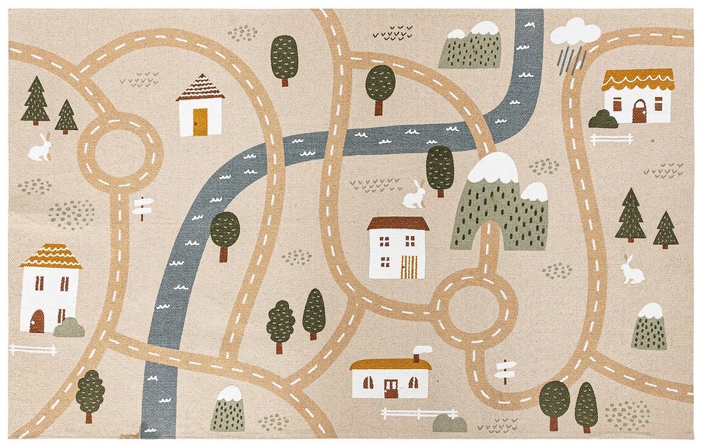 Dywan ulica ROADMAP, 100 x 150 cm