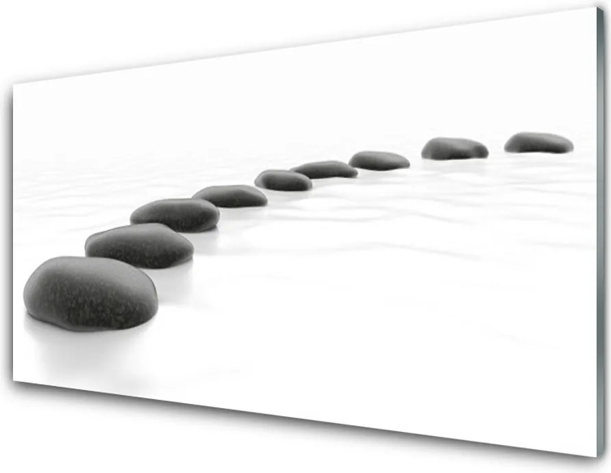 Panel Szklany Kompozycja Gładkich Kamieni