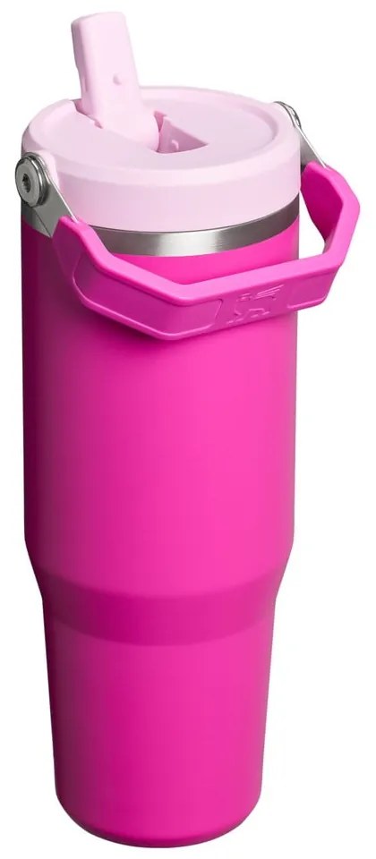 Różowy termos ze stali nierdzewnej 890 ml The IceFlow™ Flip Straw 2.0 Cherry Blossom – Stanley