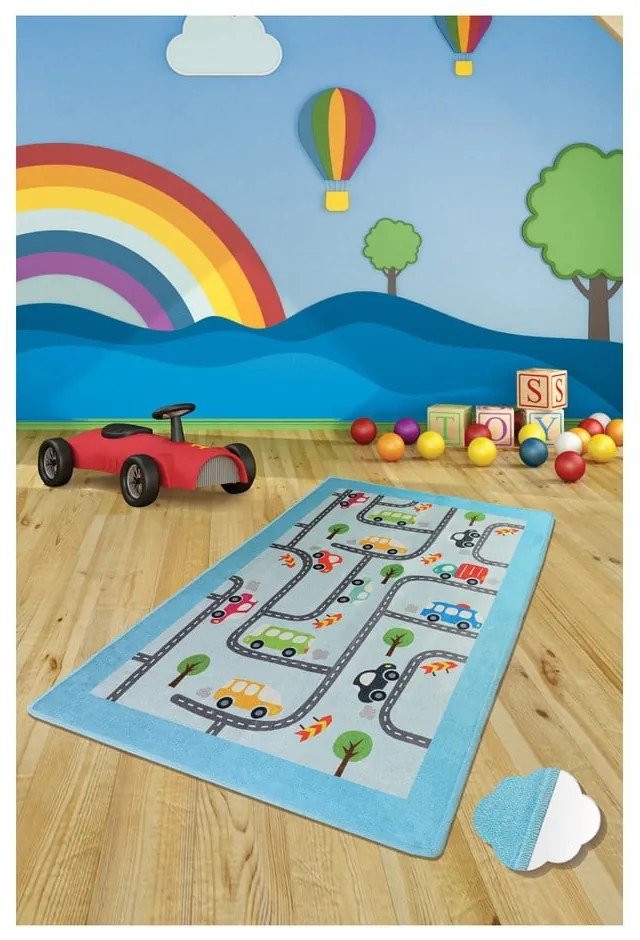 Dywan dla dzieci Baby Cars, 140x190 cm