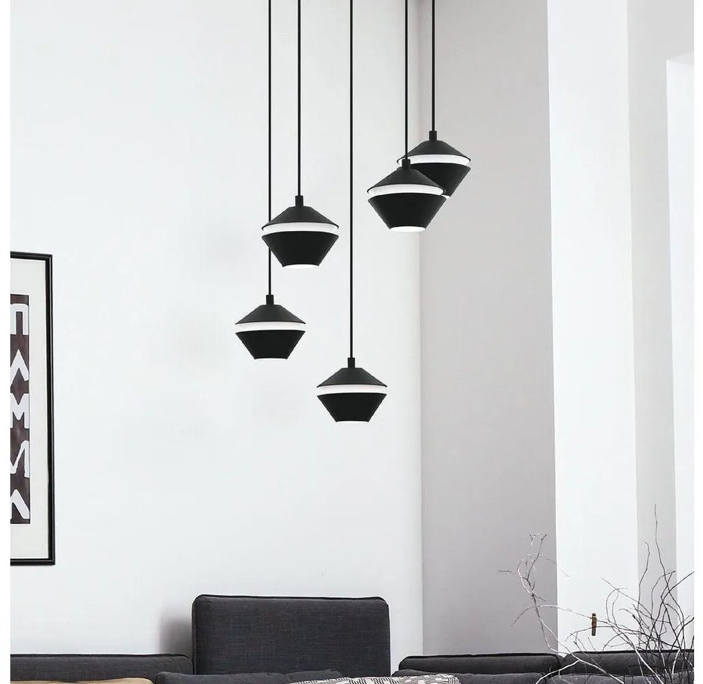 Eglo 98683 - Żyrandol LED PERPIGO na lince 5xGU10/5W/230V