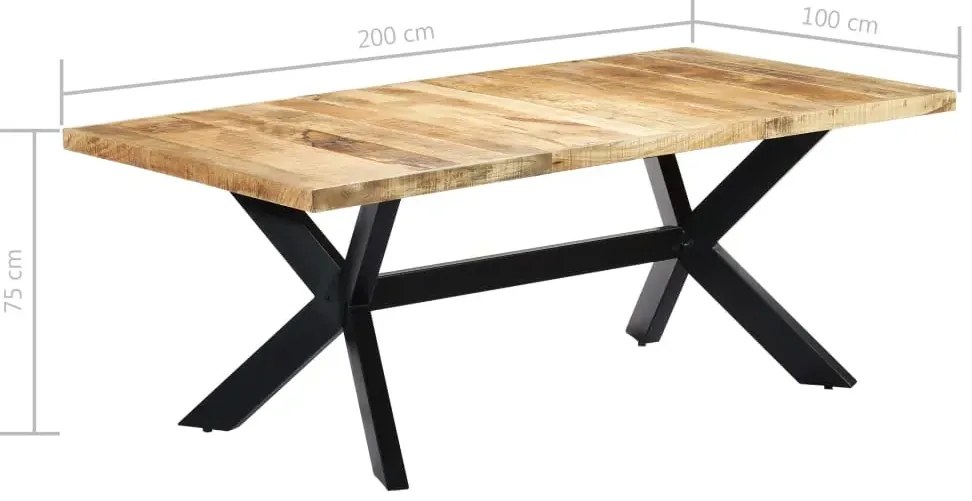 Stół z drewna mango L1-W37