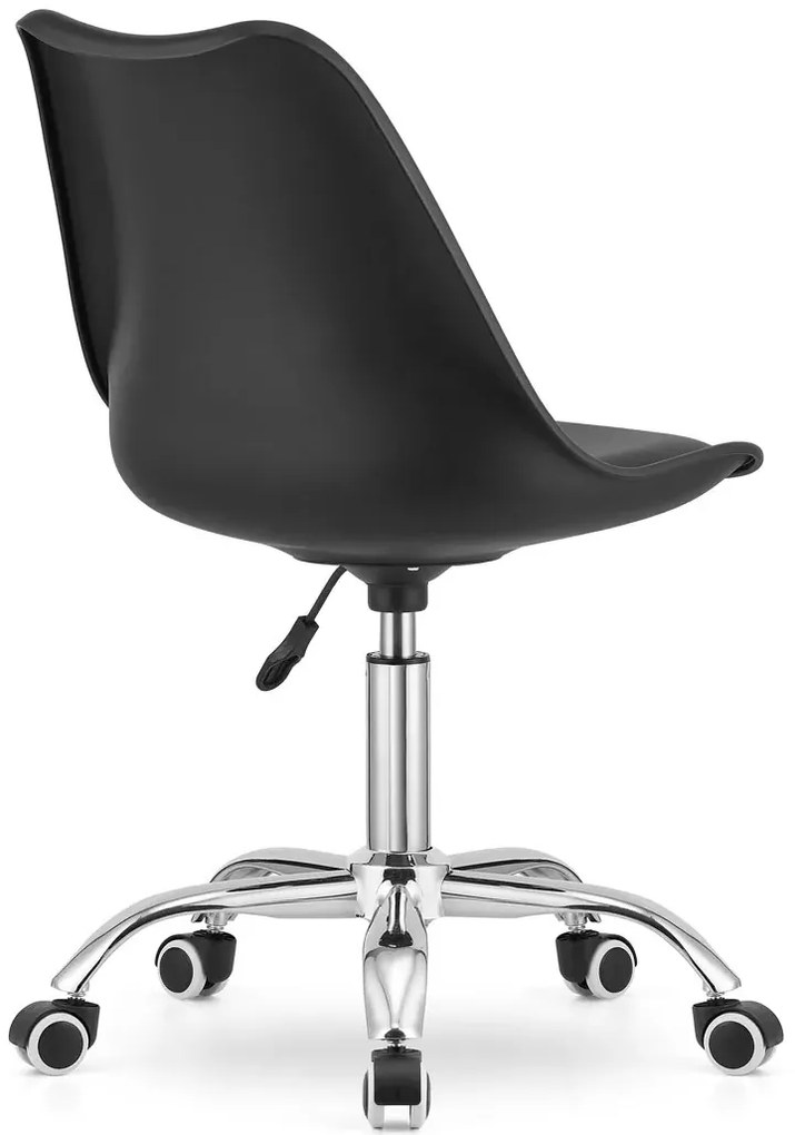 Młodzieżowy czarny obrotowy fotel do biurka G0-R31