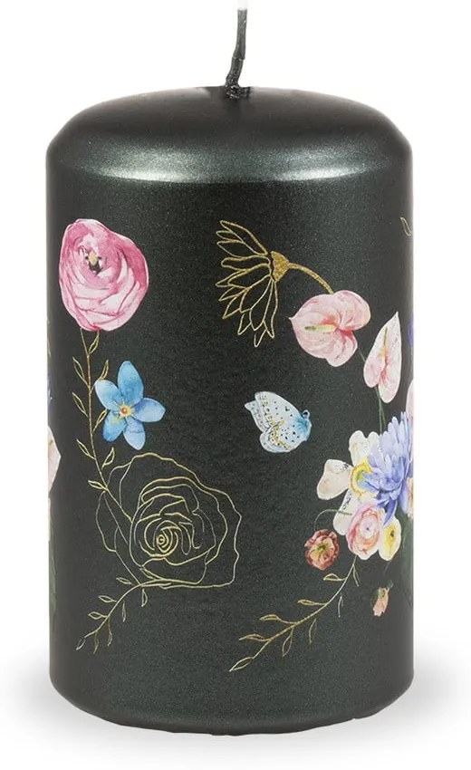 Ciemnozielona świeczka Unipar Flower Paradise, 40 h