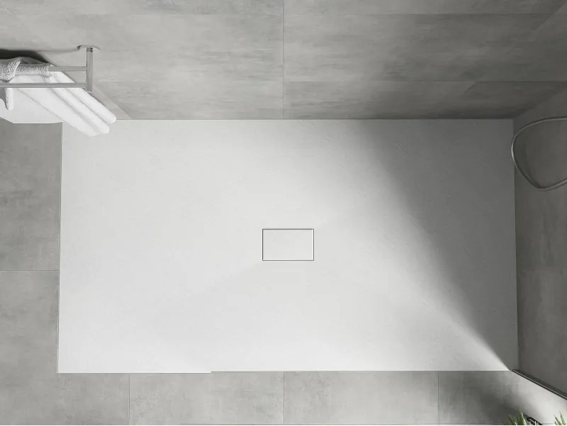 Mexen Hugo brodzik prostokątny SMC 200 x 100 cm, biały - 42101020