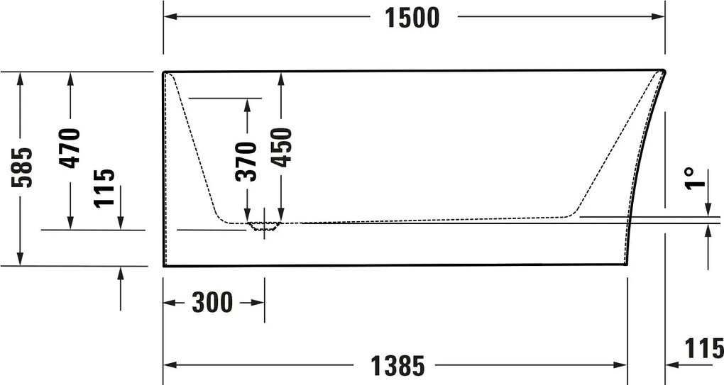 Duravit DuraDelfi wanna narożna