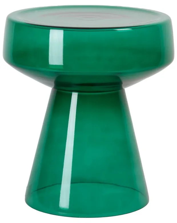 Szklany okrągły stolik ø 37 cm Dakwa – Light &amp; Living