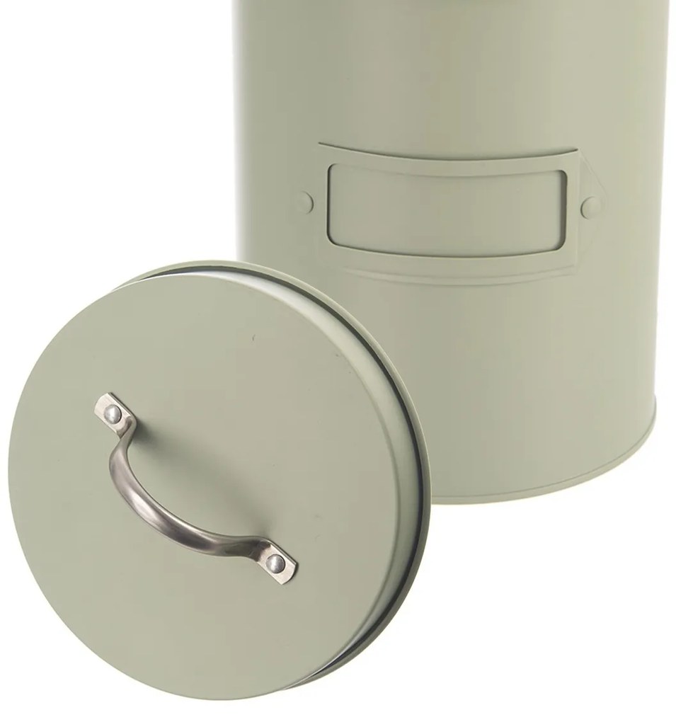 Puszka Orion Zielonkawa, śr. 11 cm, śred. 11 cm