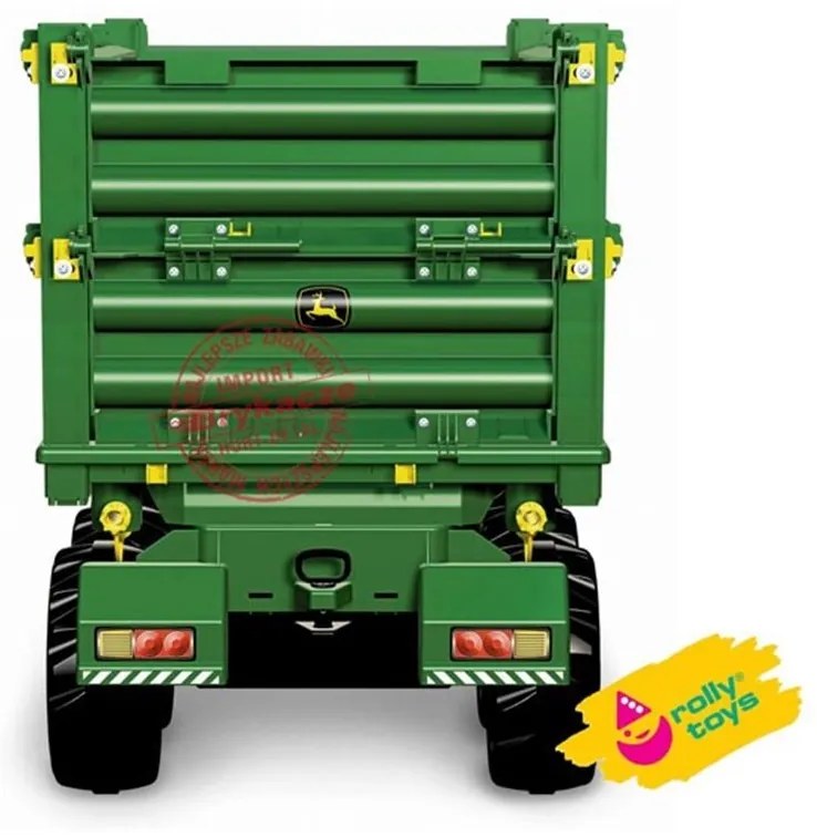 Rolly toys przyczepa wywrotka rolly multi john deere 3 osiowa