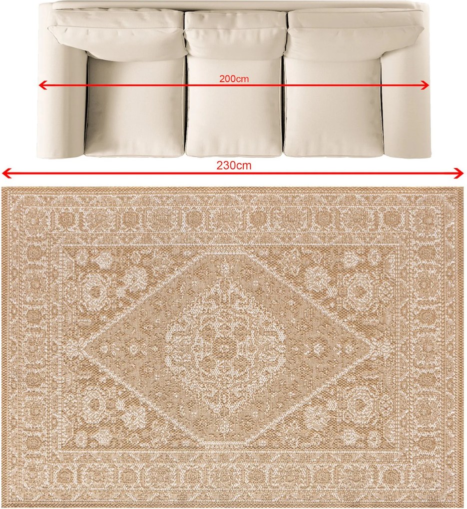 Dywan Marano camel 160x230 cm