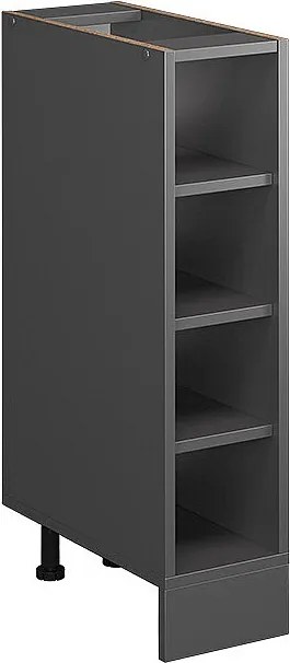 Półka kuchenna antracyt 20x44x81.6 r-line