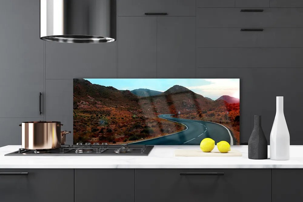 Panel Szklany Szlak przez Pustynne Góry