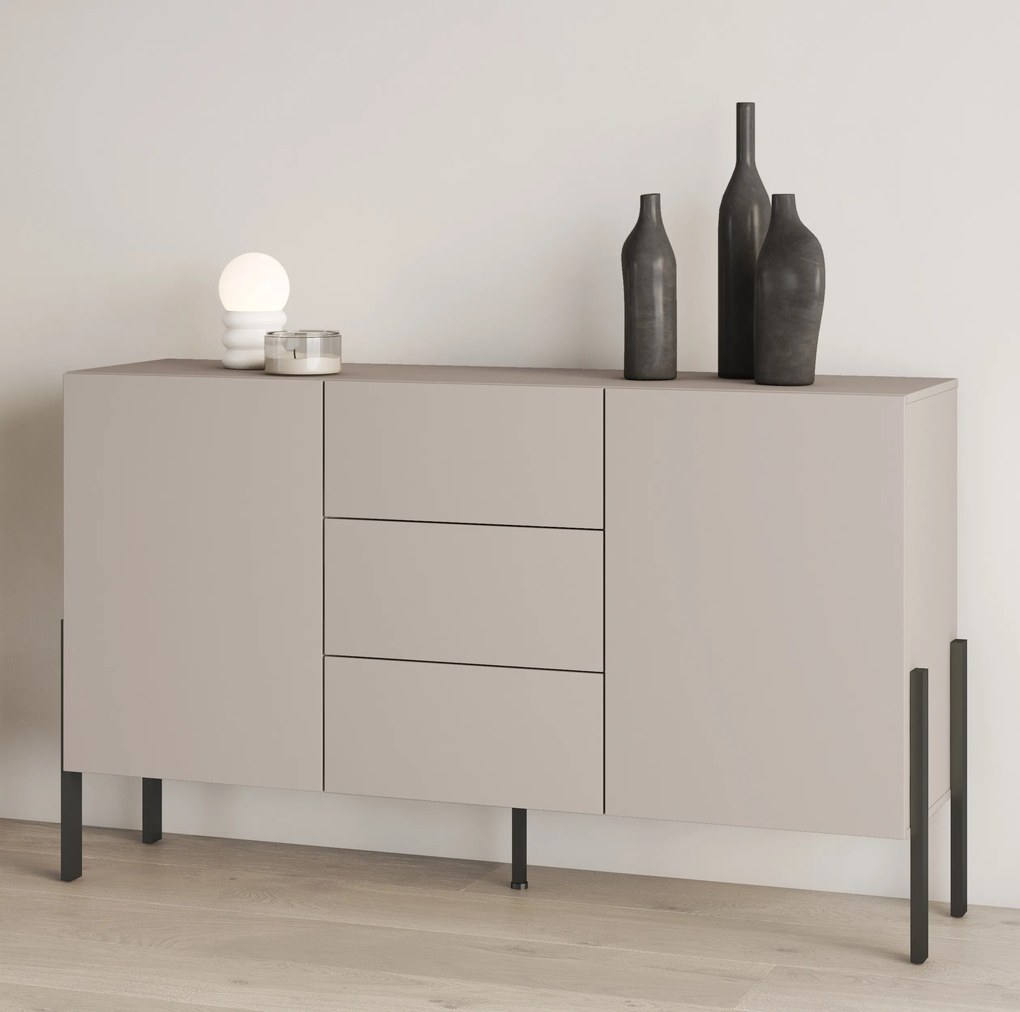 Komoda CONTE 154 cm do Salonu Sypialni Kaszmir