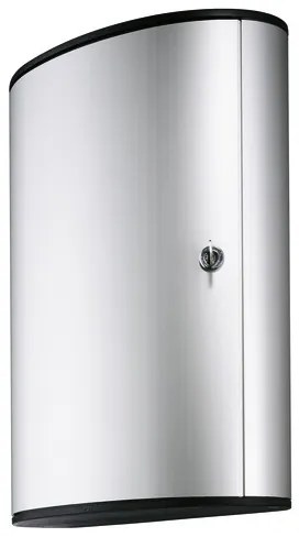 Aluminiowa skrzynka na klucze KEY BOX, 48 kluczy