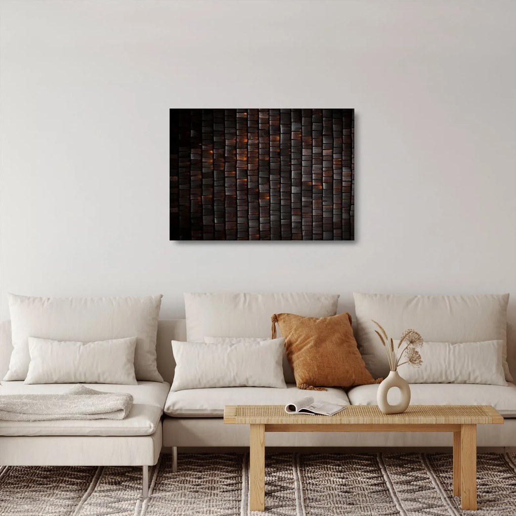 Obraz na szkle - nowoczesny abstrakcyjny obraz (70x50 cm)