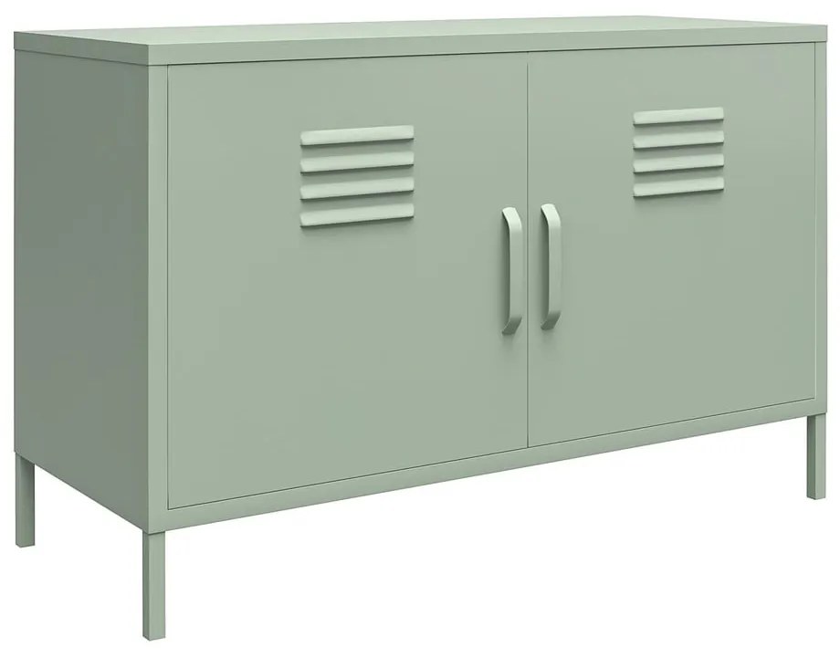 Zielona metalowa szafka 100x64x40 cm Mission District – Støraa