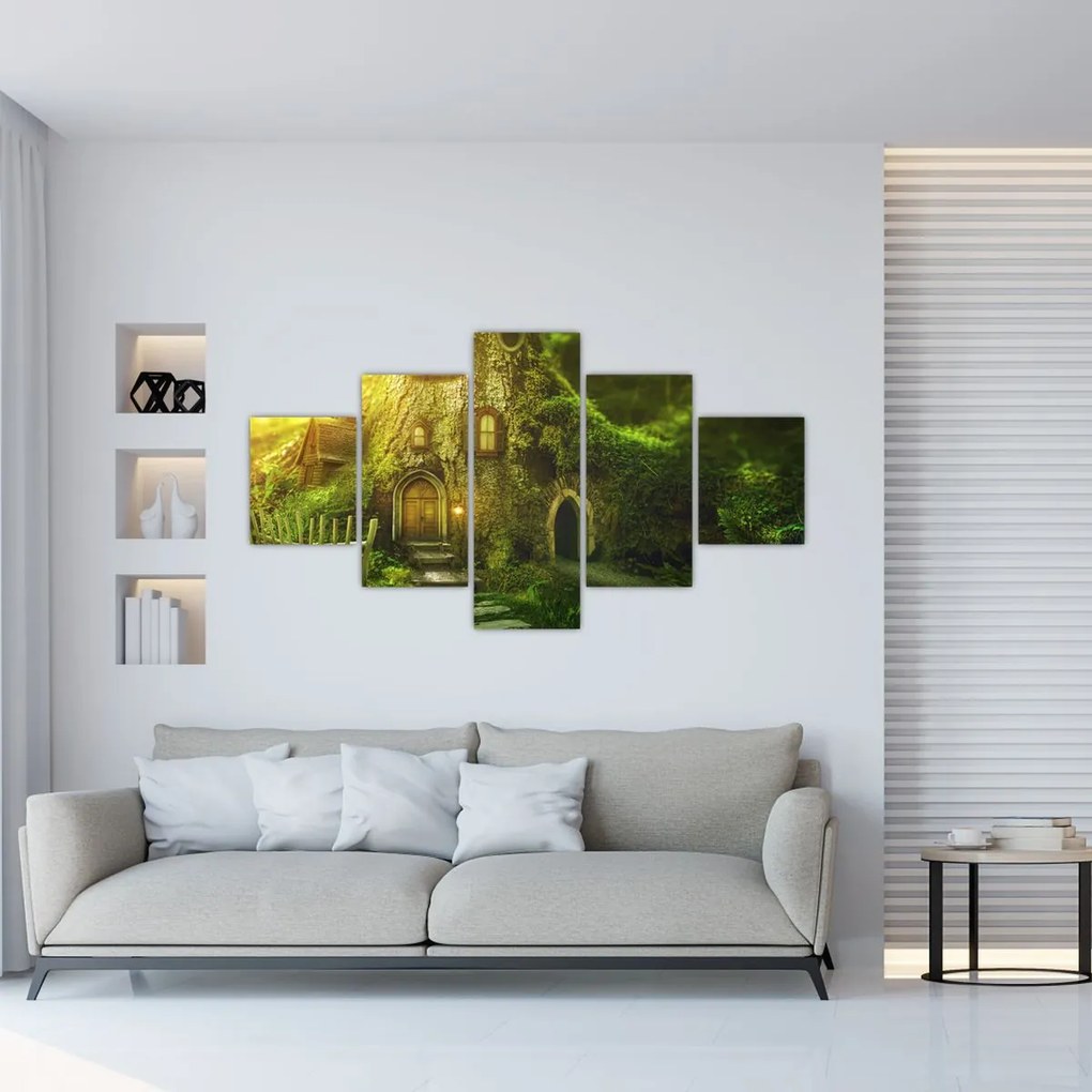 Obraz - Bajkowy las (125x70 cm)