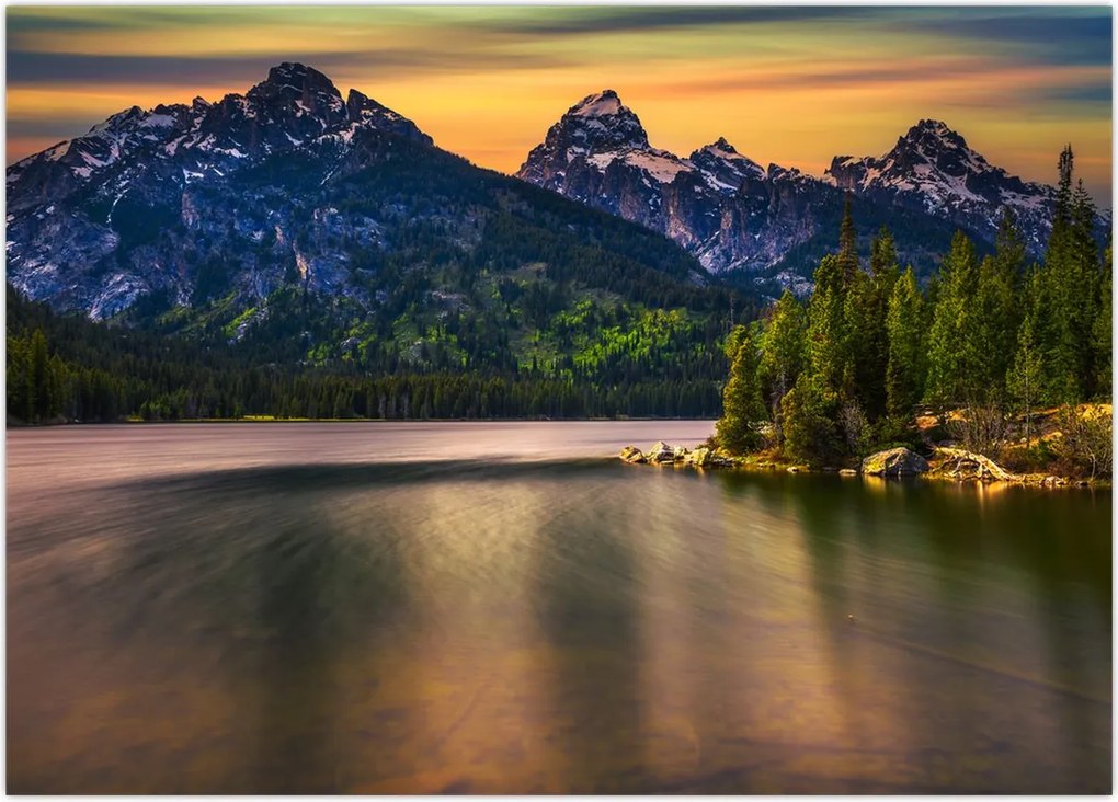Obraz - Park Narodowy Grand Teton (70x50 cm)