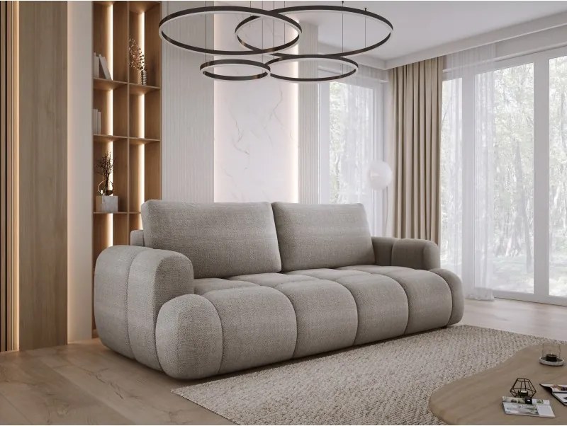 Sofa kanapa BOMO 3 osobowa z funkcją spania i pojemnikiem