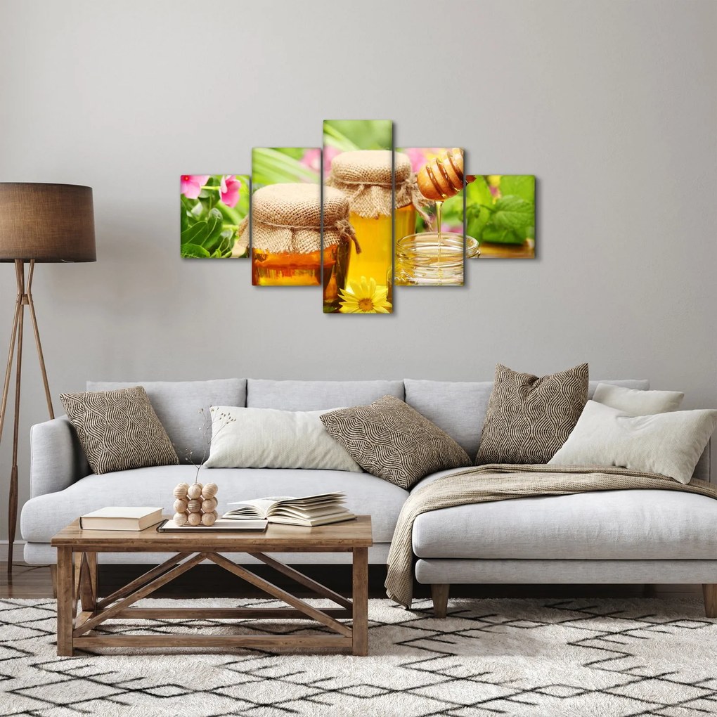 Obraz miodu (125x70 cm)