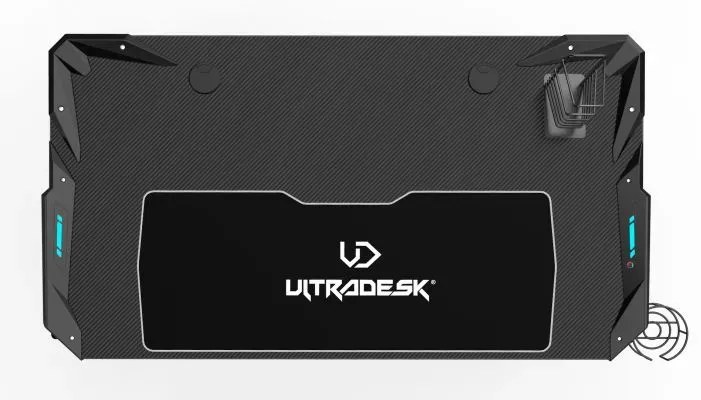 Biurko gamingowe STAR czarne - powystawowe ULTRADESK