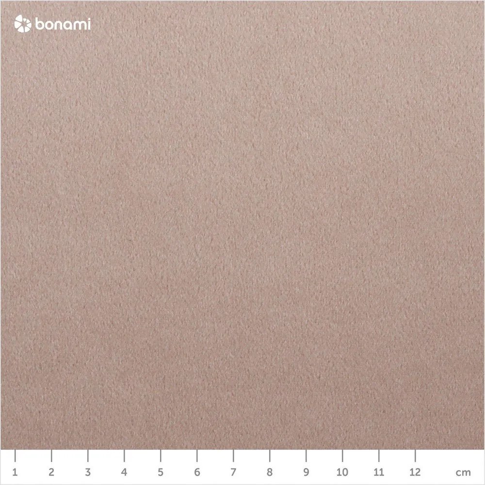 Beżowa aksamitna rozkładana sofa Milo Casa Santo