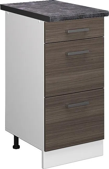 Szafka dolna do kuchni szlachetna szarość 40x60x81.6 r-line