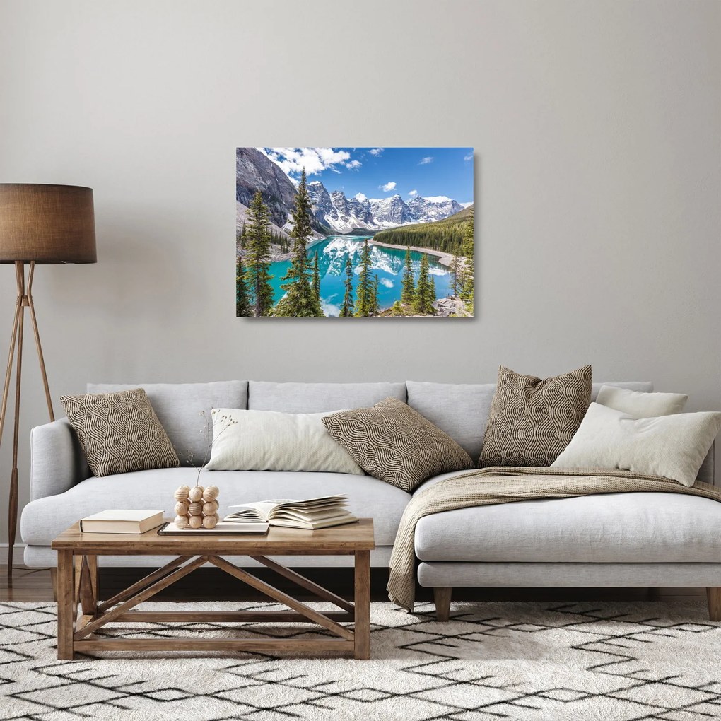 Obraz na szkle - Park Narodowy Banff (70x50 cm)