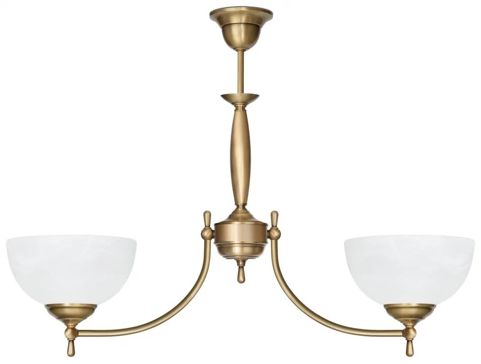 Żyrandol mosiężny do salonu C-S2A