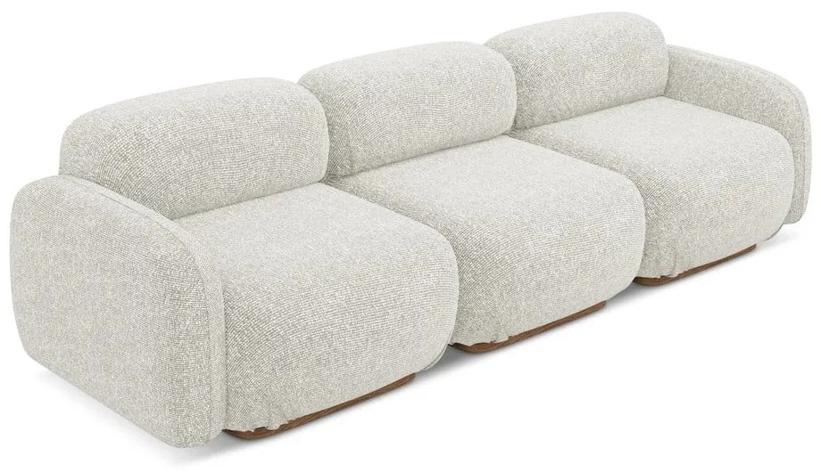 Kremowa sofa modułowa 270 cm Ailani – Makamii