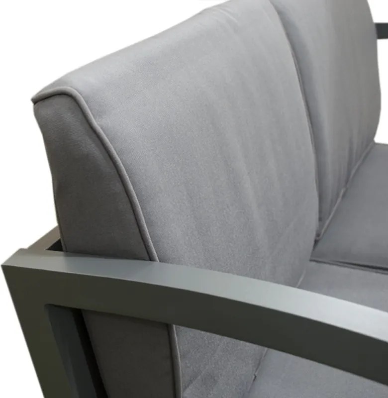 Doppler BELLARIA LOUNGE czarna/szara, 2+1+1