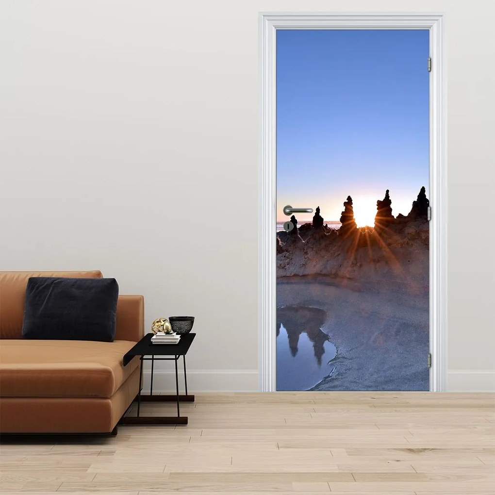 Fototapeta na drzwi - Piaskowa sceneria (95x205cm)