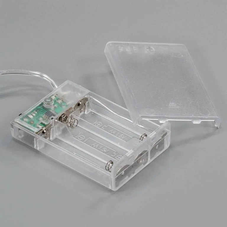 Gwiazda z brokatem, ciepła biel, 20 diod LED, Ø 30 cm