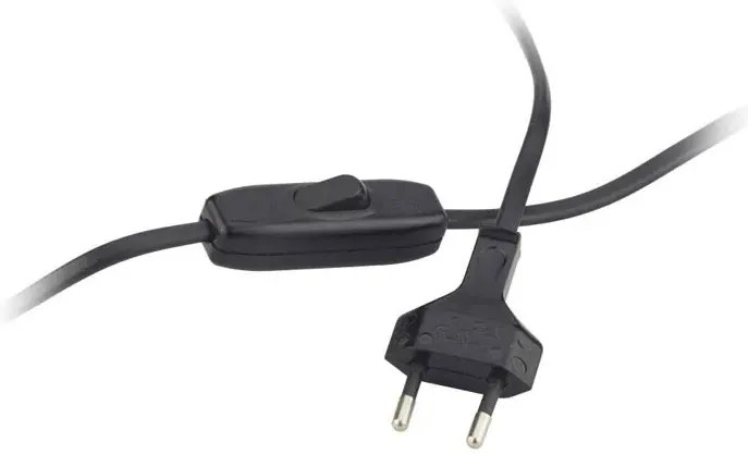 Dziecięca lampka nocna na chromowanym stelażu - R7-S82