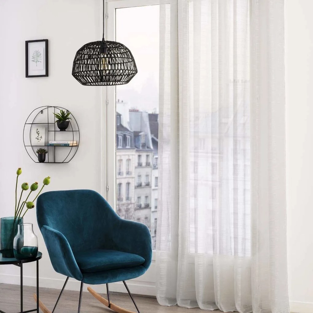 Firana gotowa w stylu skandynawskim LOUIS, 140 x 240 cm