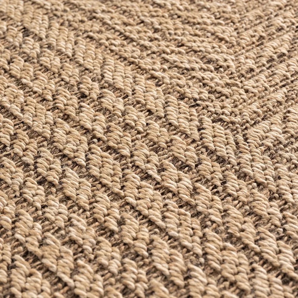 Brązowy dywan odpowiedni na zewnątrz 80x150 cm Timber 1404 – Ayyildiz Carpets