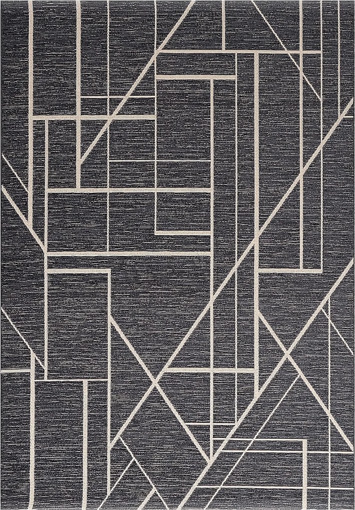 Dywan Velvet beige/petrol blue 160x230cm