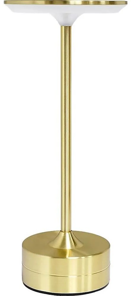 Ładowalna dotykowa lampka biurkowa LED TAVOLO LED/2,5W/5V 2400 mAh 3000-6000K złota
